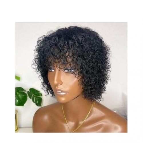 Short Jerry Curly Hair Wig Item | Buy Short Jerry Curly Hair Wig | SPOP Enterprise Global